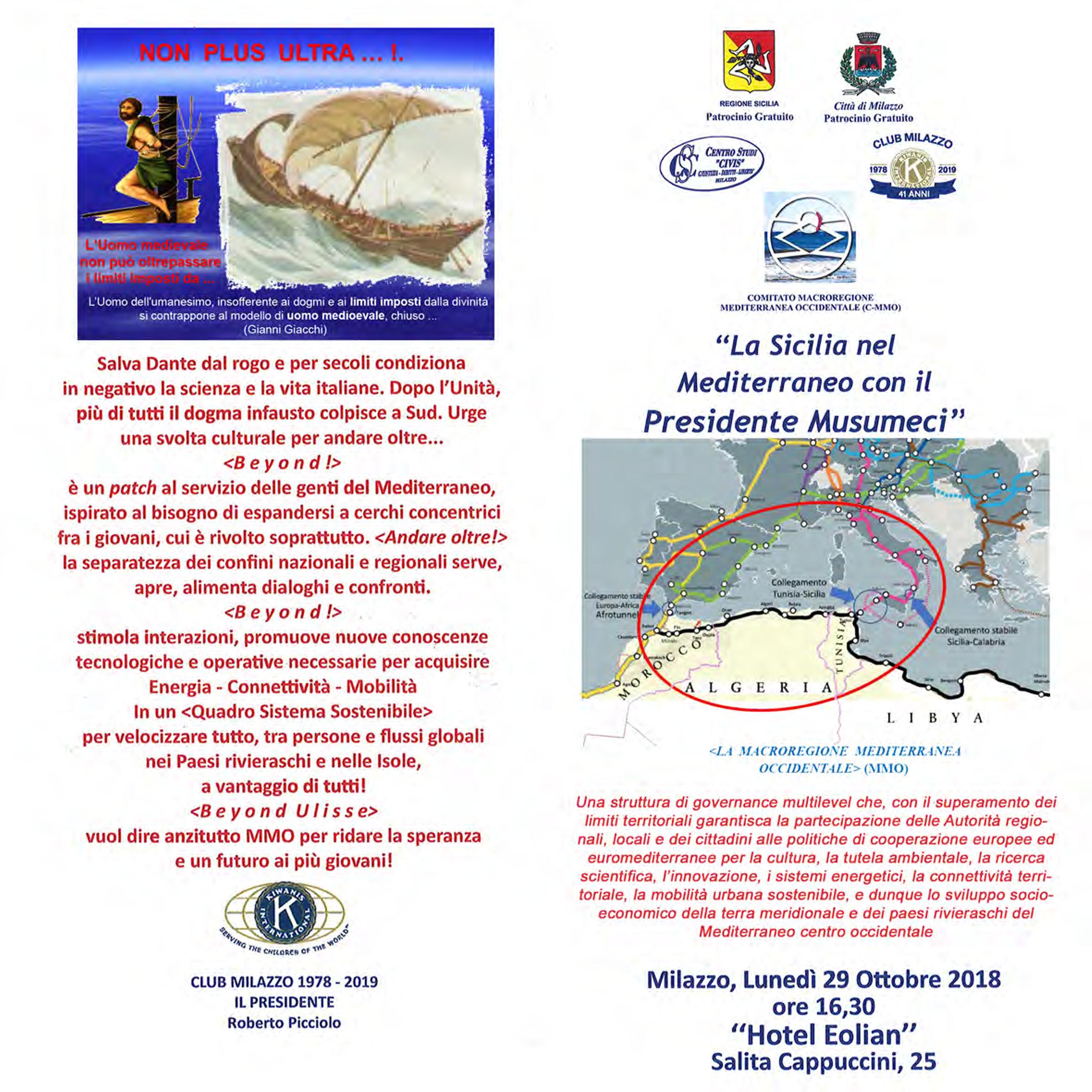 2018-10-29 Milazzo - Convegno AEM ''La Sicilia nel Mediterraneo''