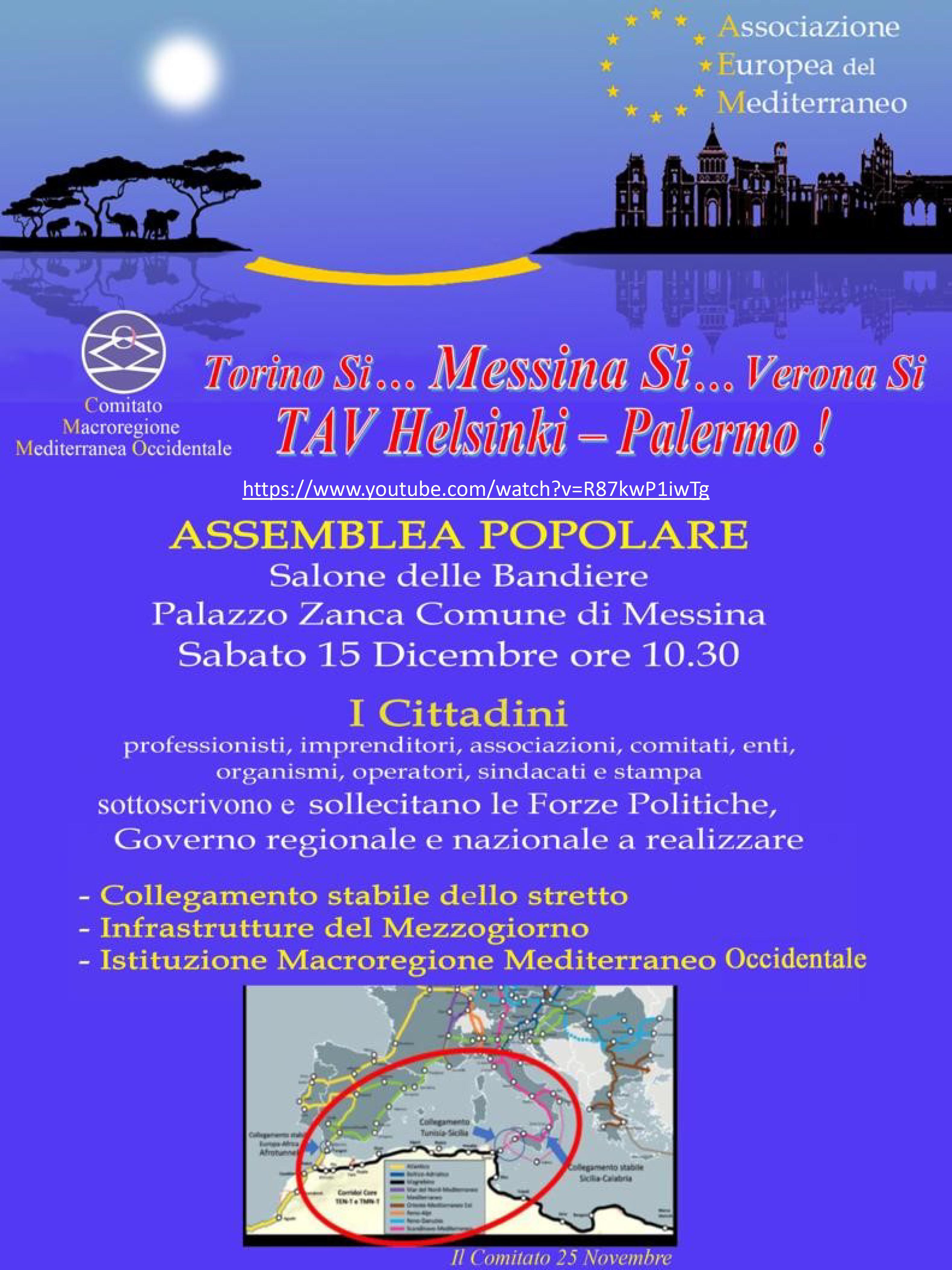 2018-12-15 Messina - Assemblea AEM ''TAV Helsinki-Palermo''